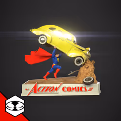 Superman Action Comic 1 - Yellow #123