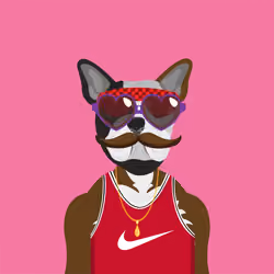 Frankie the dog  gang sportwear #4731