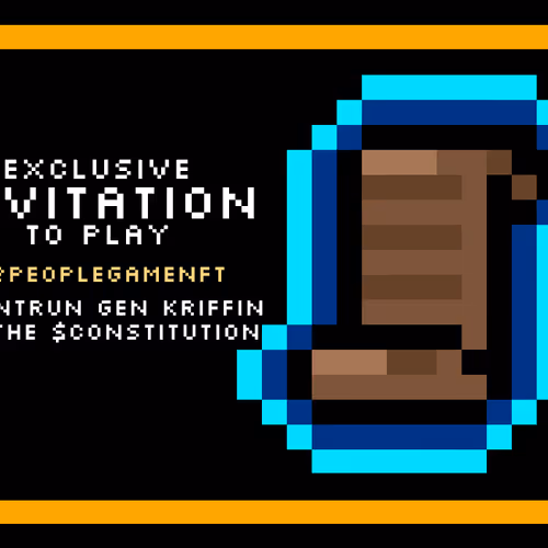 People Game Invitation Card