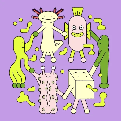 Squid Squad Star Dance by Jay Daniel Wright 1888