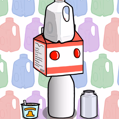 Milk Head By Chipperdoodle X Reddit Collectible Av