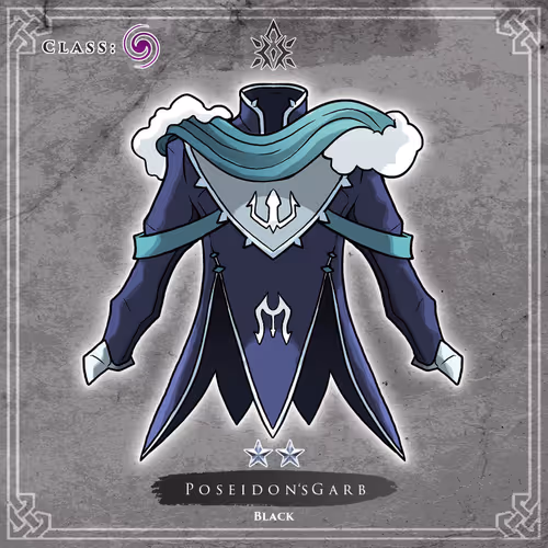 Poseidon's Garb Black