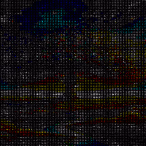```
       .-~~~-.
  .-~         ~-.
 /                 \
|                   |
 \.-~~~---~~~-.---/
   \           /
     `-------'
iridescent tree of dreams
```
