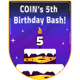 5th Bday Badge