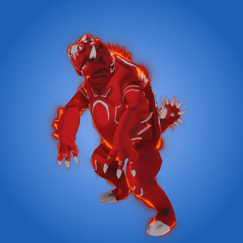 MTN DEW Code Red Kaiju Skin