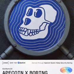 ApeCoin x Boring Security Proof of Knowledge by AlexMarks3D #1491