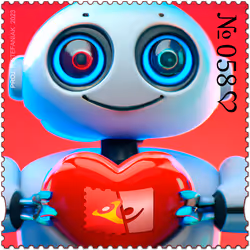 Valentine's Day Crypto Stamp