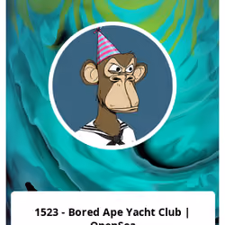 1523 - Bored Ape Yacht Club | OpenSea