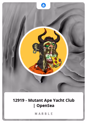12919 - Mutant Ape Yacht Club | OpenSea