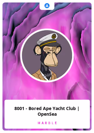 8001 - Bored Ape Yacht Club | OpenSea