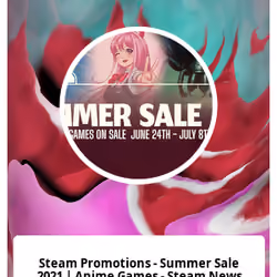 Steam Promotions - Summer Sale 2021 | Anime Games - Steam News