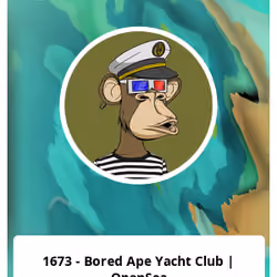 1673 - Bored Ape Yacht Club | OpenSea