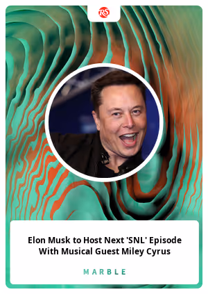 Elon Musk to Host Next 'SNL' Episode With Musical Guest Miley Cyrus