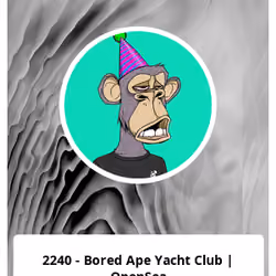 2240 - Bored Ape Yacht Club | OpenSea