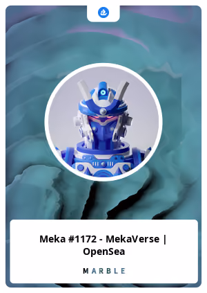 Meka #1172 - MekaVerse | OpenSea