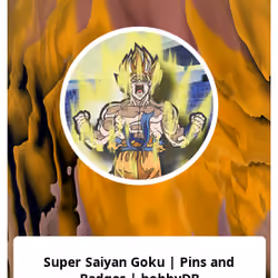 Super Saiyan Goku | Pins and Badges
 | hobbyDB