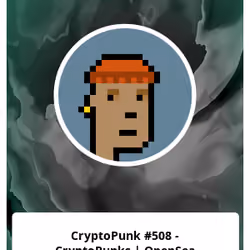 CryptoPunk #508 - CryptoPunks | OpenSea