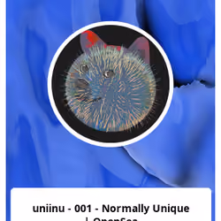 uniinu - 001 - Normally Unique | OpenSea