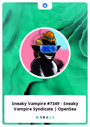Sneaky Vampire #7349 - Sneaky Vampire Syndicate | OpenSea