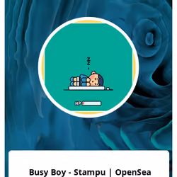 Busy Boy - Stampu | OpenSea