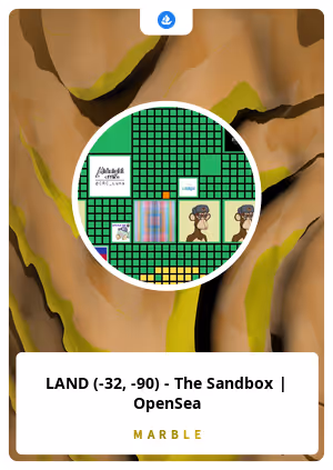 LAND (-32, -90) - The Sandbox | OpenSea