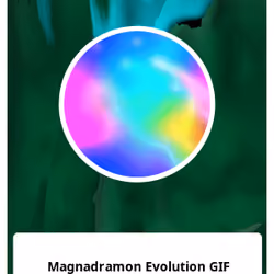 Magnadramon Evolution GIF 