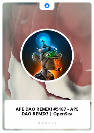 APE DAO REMIX! #5187 - APE DAO REMIX! | OpenSea