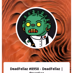 DeadFellaz #8958 - DeadFellaz | OpenSea