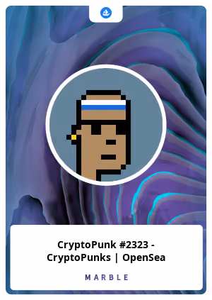 CryptoPunk #2323 - CryptoPunks | OpenSea