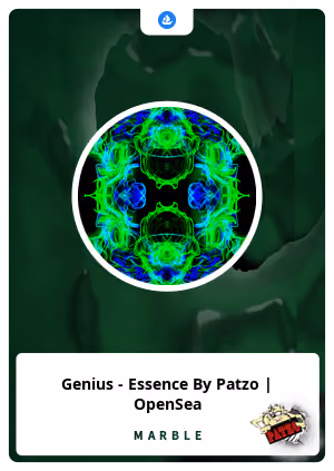 Genius - Essence By Patzo | OpenSea