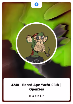 4240 - Bored Ape Yacht Club | OpenSea