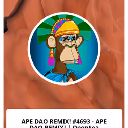 APE DAO REMIX! #4693 - APE DAO REMIX! | OpenSea