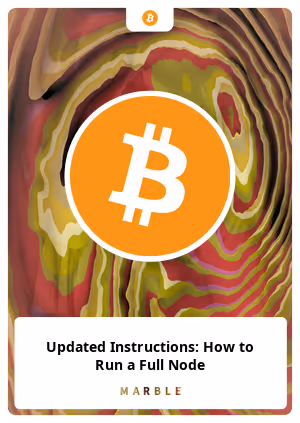 Updated Instructions: How to Run a Full Node