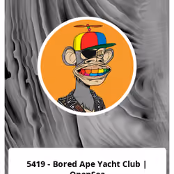 5419 - Bored Ape Yacht Club | OpenSea