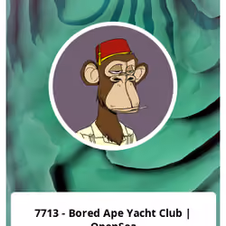 7713 - Bored Ape Yacht Club | OpenSea