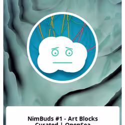 NimBuds #1 - Art Blocks Curated | OpenSea