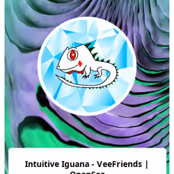 Intuitive Iguana - VeeFriends | OpenSea