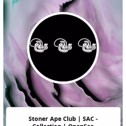 Stoner Ape Club | SAC - Collection | OpenSea