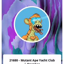 21680 - Mutant Ape Yacht Club | OpenSea