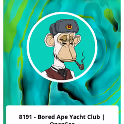 8191 - Bored Ape Yacht Club | OpenSea