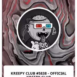KREEPY CLUB #5838 - OFFICIAL KREEPY CLUB