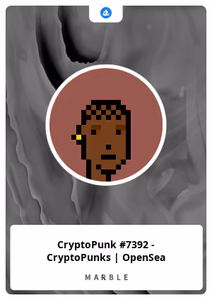 CryptoPunk #7392 - CryptoPunks | OpenSea