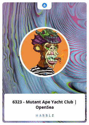 6323 - Mutant Ape Yacht Club | OpenSea