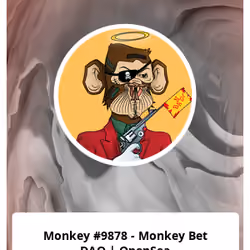 Monkey #9878 - Monkey Bet DAO | OpenSea