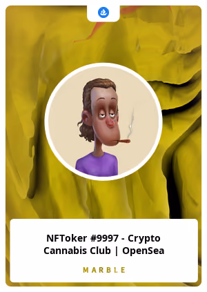 NFToker #9997 - Crypto Cannabis Club | OpenSea