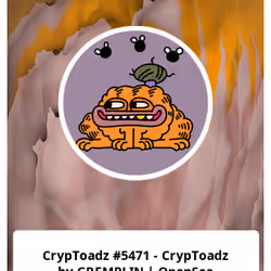 CrypToadz #5471 - CrypToadz by GREMPLIN | OpenSea
