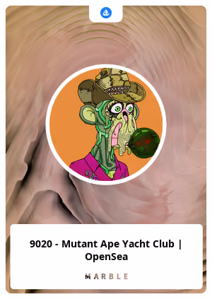 9020 - Mutant Ape Yacht Club | OpenSea