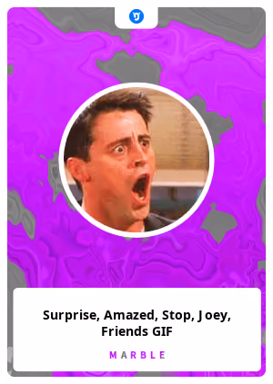 Surprise, Amazed, Stop, Joey, Friends GIF 