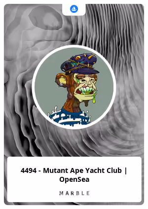 4494 - Mutant Ape Yacht Club | OpenSea