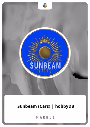 Sunbeam (Cars)
 | hobbyDB